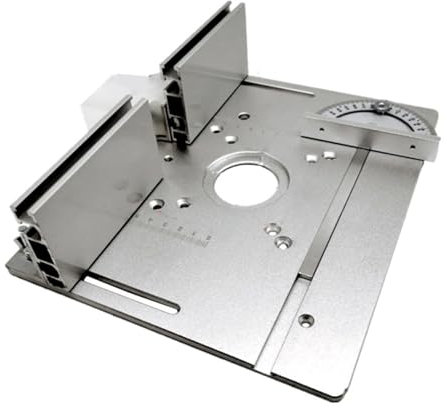 2 in 1 Router Table Insert Plate Woodworking Bench Flip Board Electric Routing Trimming Machine