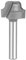 SpeTool Juice Groove Router Bits for Creating Precise Drainage Grooves and Decorative Edges with A 1/8 Radius and A 1/4 Shank in Custom Woodworking Projects