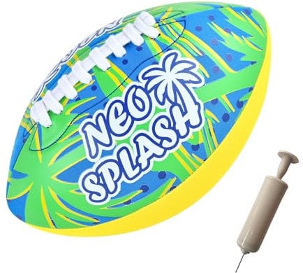 Palle amatoriali da Football americano 9 inch Neoprene Beach Ball (AAY, 9 Inch)