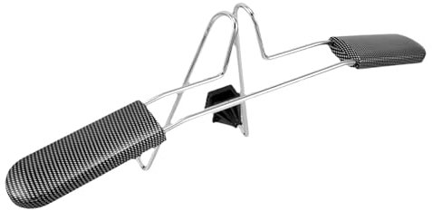 MUCKLILY Car Seat Hanger Für Kleidung Edelstahl Kleiderbügel Für Kopfstütze Faltbarer Auto-wäscheständer Platzsparender Kleiderhaken Für Reisebekleidung Und Anzüge Im Fahrzeug