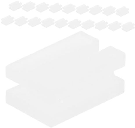 Vaguelly Heavy Duty Hooks Protector Cover for Wall and Ceiling Hooks for Brick and Painted Walls 20pcs Set for Home and Office Use