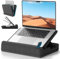 Heyife Laptop Kissen für Knietablett, Tablett Kissen Ständer, Laptoptisch Schoß fürs Bett/Sofa, Verstellbare Lap Desk Unterlage für bis zu 15″ PC/Mac, Tablet, iPad, Kindle, Schwarz