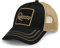 Amplified Trucker Baseballkappe mit verstellbarem Snapback-Verschluss, Atmungsaktiv - Queen, Schwarz-Gold