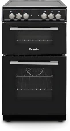 Montpellier MDOC50FK - Black 4 Zone Electric Cooker - A Rated