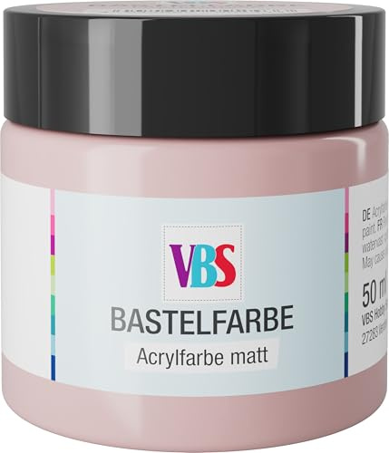VBS Bastelfarbe 50 ml für Stein Holz Papier Metall kunststoff-sicher