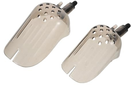 Veemoon Lot de 2 Cuillères à Lancer pour Pêche la Carpe – Plastique Solide Tête Large Grosse Capacité Vis 8 Mm Outils de Pêche Précis pour Amorçage Longue Distance Léger et Portable