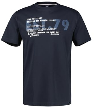 LERROS T-Shirt mit Aufdruck, Kurzarm