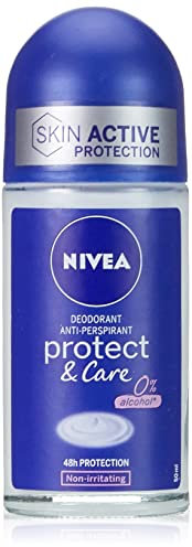 Nivea Deodorant Damen Protect & Care Roll-On, 50 ml, 1 Stück