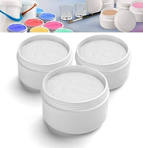 EuBeCos Acryl Luxus Puder 3 x 30g KLAR = GESAMT 90g MADE IN GERMANY und 100% PBO-FREI!