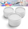 EuBeCos Acryl Luxus Puder 3 x 30g KLAR = GESAMT 90g MADE IN GERMANY und 100% PBO-FREI!