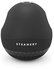 Pilo 1 Stoffrasierer für Kleidung und Textilien von Steamery, 5W, tragbar, wiederaufladbar, ergonomisch, skandinavisches Design, Schwarz