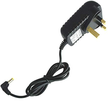 myVolts 9V power supply adaptor compatible with X-Rocker Drift Wireless 2.1 Sound Gaming Chair - UK plug