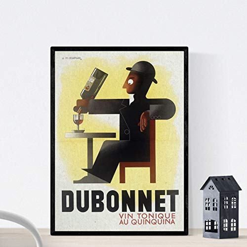 Nacnic Vintage Poster Vintage Anzeige Dubo Dubon Dubonnet 1932 .. Größe A3
