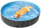 Yaheetech PVC Foldable Pet Dog Paddling Pool Puppy Swimming Pool Portable Dog Pool Extra Large Bathing Tub for Indoor Outdoor 160 x 30cm Black