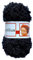 De witte Engel Puppenhaar Mohair Blouclé Garn für Waldorf/Steiner Puppen 50g (schwarz)