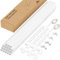 304in Cord Hider, Yecaye One-Cord Cable Concealer Kit, PVC Wire Covers for Cords on Wall, Paintable Cable Raceway Management, Max for 2 Small Cords for Home Office, 18 x L16.9in W0.59in H0.4in, Small