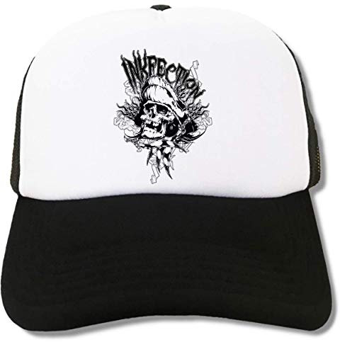 Inkfection Get Inked Pirate Tattoo Trucker Cap Baseball Hat