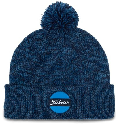 Titleist Boardwalk Pompom Wintermütze Navy