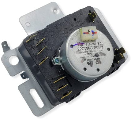 Krooli Minuterie de rechange pour sèche-linge Whirlpool W10857612 W10436308 WPW10436308