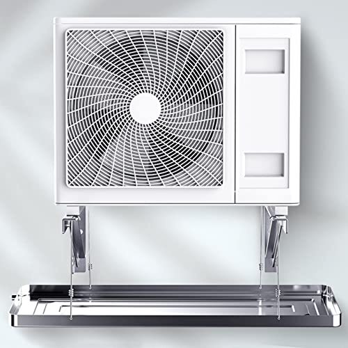 Kondensatwanne aus Edelstahl,Universelles Fenster-Klimaanlagen-Tropfschalen-Kit mit Wasserrohr und Ablaufauslass,HVAC-Auffangwannen-Wasserauffangkissen,Ablaufgarnitur zum Ablassen von Wasser