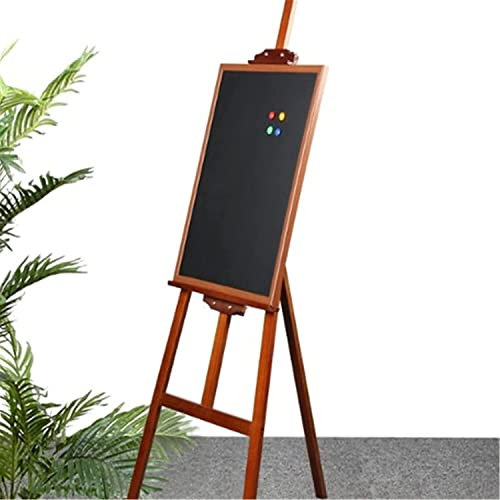 ZNULA Vertikale kleine Kreidetafel Holzrahmen Tafelhalterung Typ Kreidetafel Schilder für Geschäft, Bar, Restaurant (Farbe: A, Größe: 60 x 90 cm)