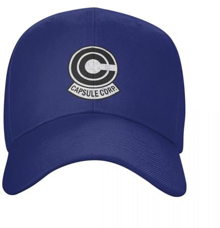 ZAMASS Capsule Corp – Casquette de Baseball avec Logo rétro, Chapeau de randonnée pour Hommes et Femmes, Casquette de pêche