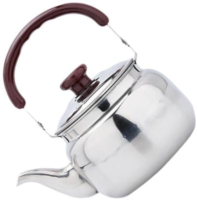 Zerodeko Wasserkocher Camping-kaffeekessel Teekessel Für Den Herd Pfeifkessel Auf Dem Herd Pfeifenkessel Laute Teekessel Pfeifender Teekessel Holzherd Schwanenhals Rostfreier Stahl