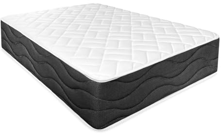 Somnia Descanso - Viskoelastische Matratze Bombay wendbar, ergonomisch, optimaler Komfort und Härte, Dicke 30 cm, milbendicht, antibakteriell und hypoallergen, 90 x 200 cm