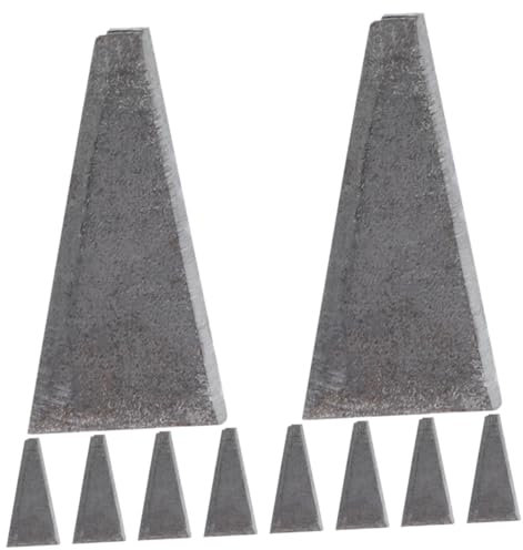 jojofuny Triangle Wedge Reinforcement Tool Metal Axe Wedge for Hammer Handle Durable and Compact Tool for Nail Installation and Repair