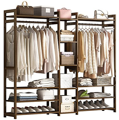 Portemanteau Prte-Manteau entrée Porte-vêtements Portemanteaux Murale Porte Bambou Perroquet Blanc Bain Forme d’Arbre Vintage Étagère Patère Bois métallique Alliage d'aluminium Amovibles rou