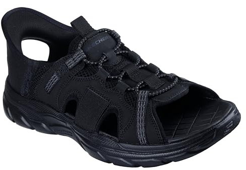 Skechers REVOLTED SS MERRICK, Sandale de sport Hommes, Black,