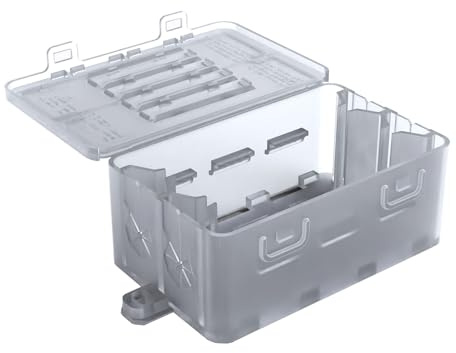 Wiska 10112454 KonnecktIT 204 KonnektIT Junction Box, 100x51x34, No Terminals, Transparent