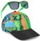 Minecraft Basecap Kinder Jungen Set Snapback Cap Kinder und Sonnenbrille UV Schutz Creeper Sonnenschutz Kappe Geschenke Jungs (6-14 Jahre, Multi)