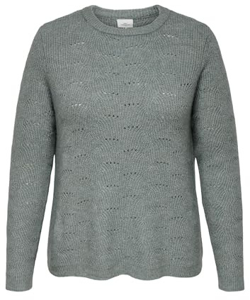 ONLY Carmakoma Damen Carlolli L/S Pullover KNT Noos Carlolli L/S Pullover KNT Noos (1er Pack)