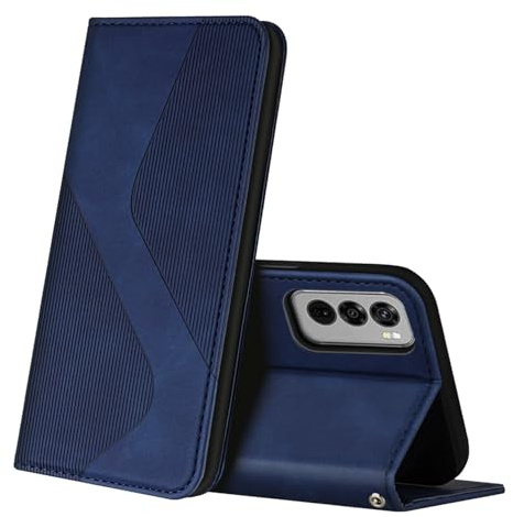 ZONNAVI Cover per Oppo Reno 12 PRO 5G, Flip Custodia Pelle PU con [Slot Cart] [Supporto Stand] [Magnetica], Cover a Libro Portafoglio per Oppo Reno 12 PRO 5G (Blu)