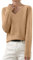 2025 Pull Femme Chic Chaud Pas Cher Couleur Unie Col Rond/V Hauts Manche Longue Pull en Tricot Femmes Hiver Leger Tunique Femme Chic et Elegant Pullover Haut Tops Pulls Décontractés T Shirts Blouses