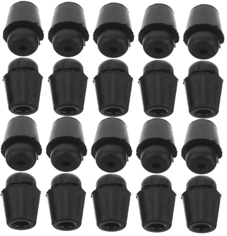 TOYZFRIENDY 20pcs Rubber Car Door Stoppers Shock Absorber Pads Flexible Buffer Cushions for Anti-collision Protection Easy Installation Car Accessories for Rear Door Edge Guards