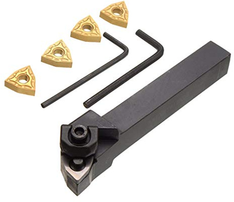 CNC Metall Drehmaschine Drehwerkzeug Halter Bit Set mit Hartmetalleinsätzen