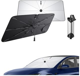 ECOZEN Parasol para Parabrisas Delantero de Coche Renault Captur 2 2020-2026, Parasol Autoadhesivo Coche Delantero Plegable Protección UV y Solar Parasol de Verano Accesorios Captur 2