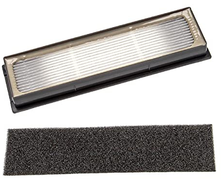 vhbw Filter-Set kompatibel mit Ecovacs Deebot Ozmo 920 | 950 Saugroboter - 2x Ersatz-Filter (HEPA-Filter, Schaum-Filter)