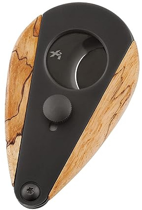 Lifestyle-Ambiente Xikar Edelstahl Xi3 Zigarrencutter Spalted Tamarind inkl Tastingbogen