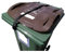 Bin Loc Wheelie Bin Top Straps - Fabric, Adjustable, 2 Pieces, Fits 80-360 Liters, Black