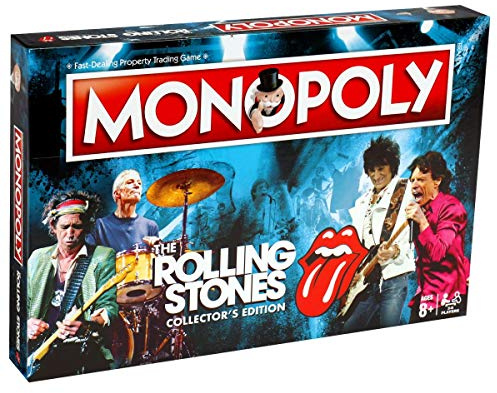 Winning Moves Rolling Stones Monopoly Board Game