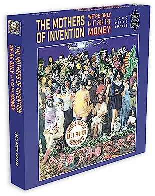 Zee Company Frank Zappa The Mothers of Invention Jigsaw Puzzle were Only In It for The Money