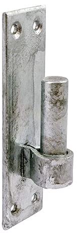 2 Pieces-TIMCO Hook on Rectangular Plates Hinges Hot Dipped Galvanised - 19mm