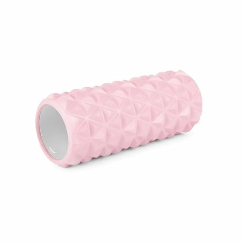 Gymstick Vivid Tube Roller - 33 cm - Pink - mit Online-Trainingsvideos