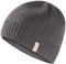 VAUDE Mütze Edo Beanie III in Grau – Warme & atmungsaktive Wintermütze - Unisex Beanie-Mütze in Rippstrick-Optik - Thermomütze ausgekleidet mit weichem Fleece - Made in Germany