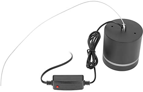 HEEPDD Iluminación de Acuario Marino, Lámpara de Acuario de Coral Marino de Alta frecuencia Foco de Metal Disipación de Calor 18W para pecera; ZY-K2 Enchufe de la UE 220 V