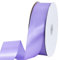 Toniful Satinband, breites, einfarbiges Stoffband für Geschenkverpackungen, Stuhlschärpe, Valentinstags-, Hochzeits-, Geburtstagsparty-Dekoration, Haar, Blumen, Basteln, Nähen, 40 mm x 91 m, Lavendel