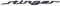 3D Metall Auto Aufkleber für Kia Stinger GT, Selbstklebend Logo Emblem Badge Abzeichen für Heckklappe Kofferraum, Chrom Autoaufkleber zubehör, Black